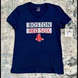 Boston Red Sox Navy sparkle T-Shirt